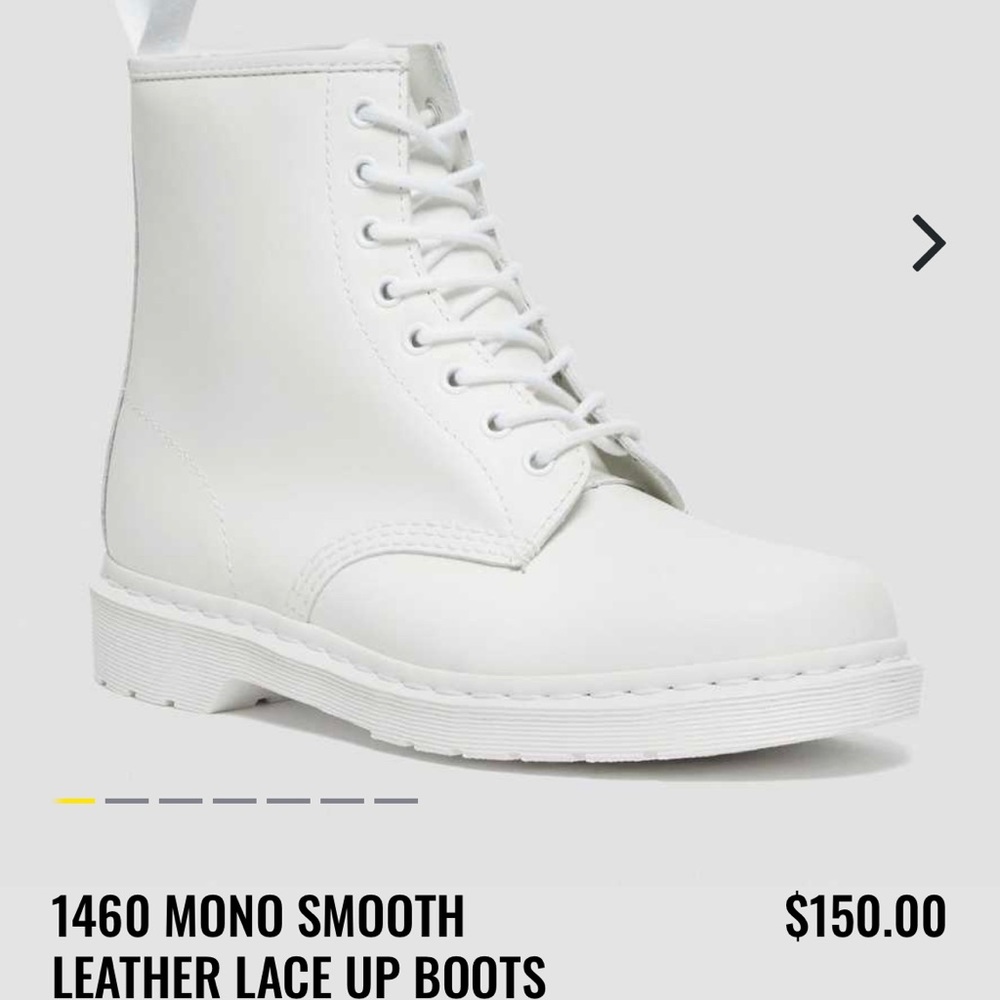 ✨SOLD✨ DOC MARTENS 1460 monochrome WHITE EDITION NEW